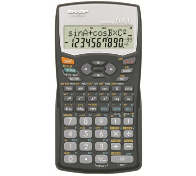 Sharp EL-531WHB-BK Scientific Calculator