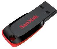 Sandisk Cruizer Blade USB Flash Drive 64GB