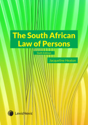 The South African Law Of Persons