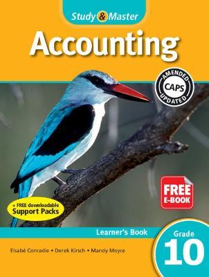 Study And Master Accounting Learner S Book Grade 10   9781107602519 