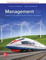 ISE Management: Leading and Collaborating in a Competitive World