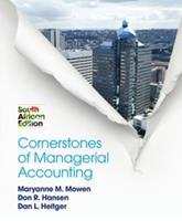 Cornerstones of Managerial Account (E-Book)