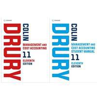 Drury: Management and Cost Accounting + Student Manual