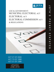 Local Government : Municipal  Electoral 27 of 2000; Electoral Act 73 of 1998 