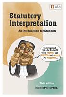Statutory Interpretation: An Introduction for Students (E-Book)
