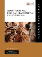 Traditional and Khoi-San Leadership Act 3 of 2019 and Related Material