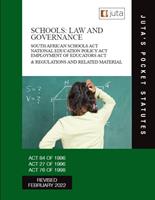 Schools: Law and Governance: South African Schools Act 84 of 1996