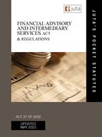 Financial Advisory and Intermediary Services Act 37 of 2002 and Regulations