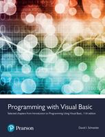 Programming with Visual Basic