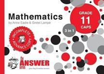 The Answer Series Grade 11 Mathematics 3-in-1 Study Guide